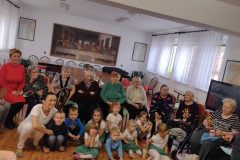 Vystúpenie detí z MŠ Kšinná pri príležitosti Dňa úcty k starším