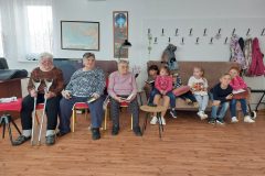 Vystúpenie detí z detskej besiedky - Deň matiek