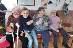 Vystúpenie detí z detskej besiedky - Deň matiek