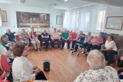Návšteva žien z Jednoty dôchodcov  Slovenska Podlužany 